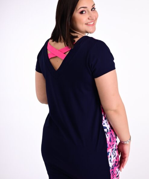 Alternative view of Wannabee Pipe kék-pink tunika