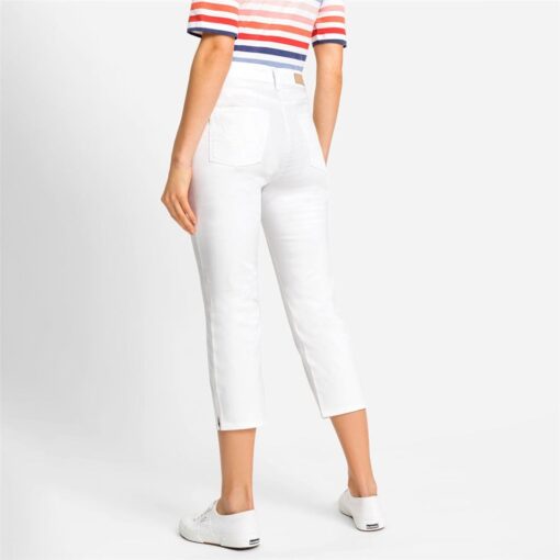 Olsen fehér 7/8 Mona Fit nadrág - Image 2
