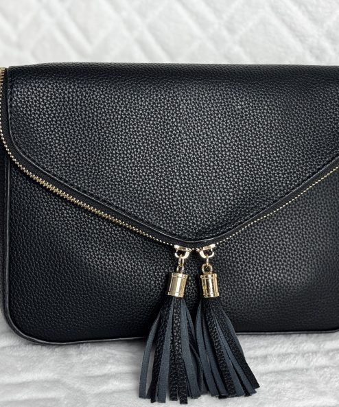 Alternative view of Női bojtos válltáska (több szín)