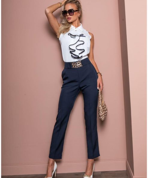 Alternative view of Mystic Day öves Judit nadrág sötétkék