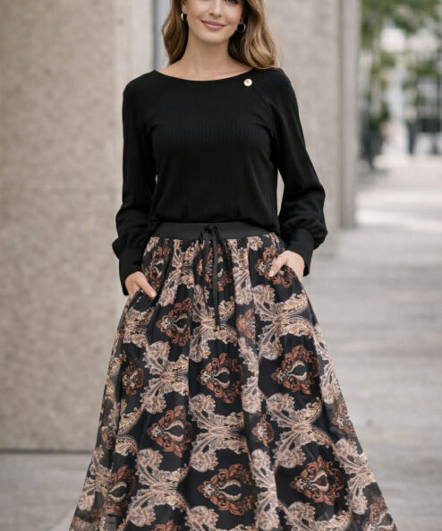 Mystic Day Hanna midi szoknya