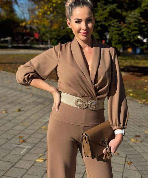 Alternative view of Rouge Avenue Lavina szett (barna)