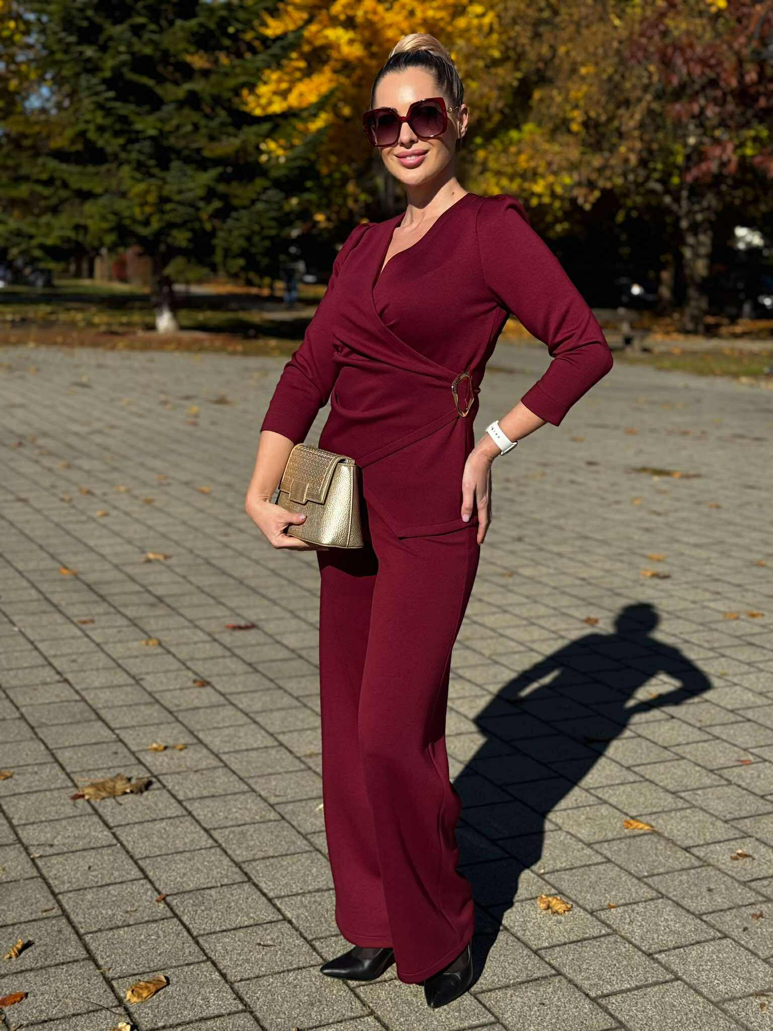 Rouge Avenue Konfetti szett (bordó) - Image 2