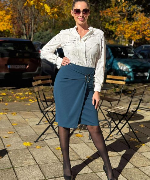 Rouge Avenue Bella szoknya petrol