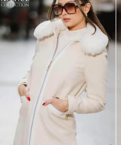 Rouge Avenue Vivien szövetkabát bézs