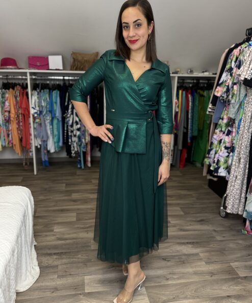 Rouge Avenue Glória ruha zöld