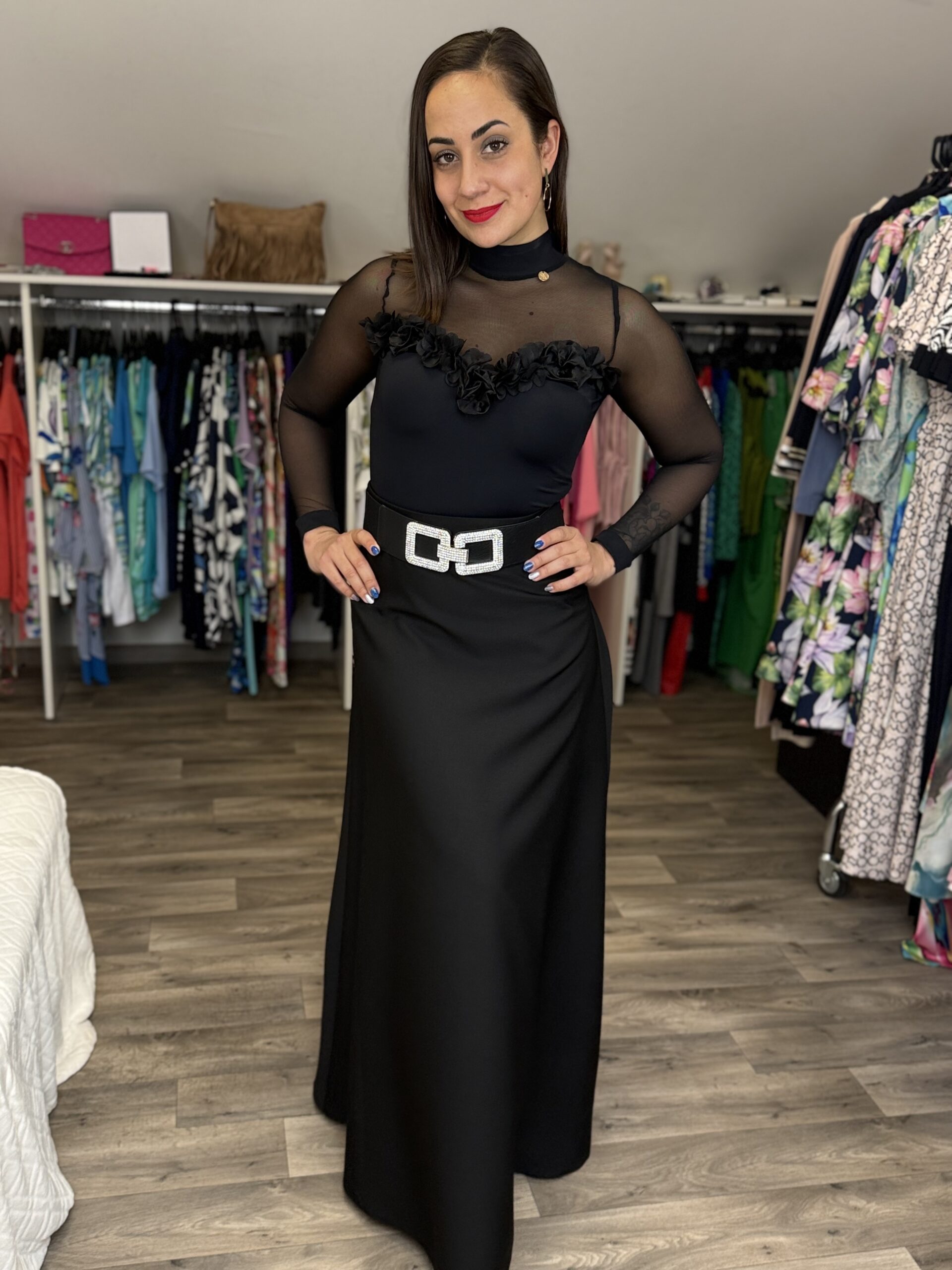 Rouge Avenue Jade felső fekete - Image 2