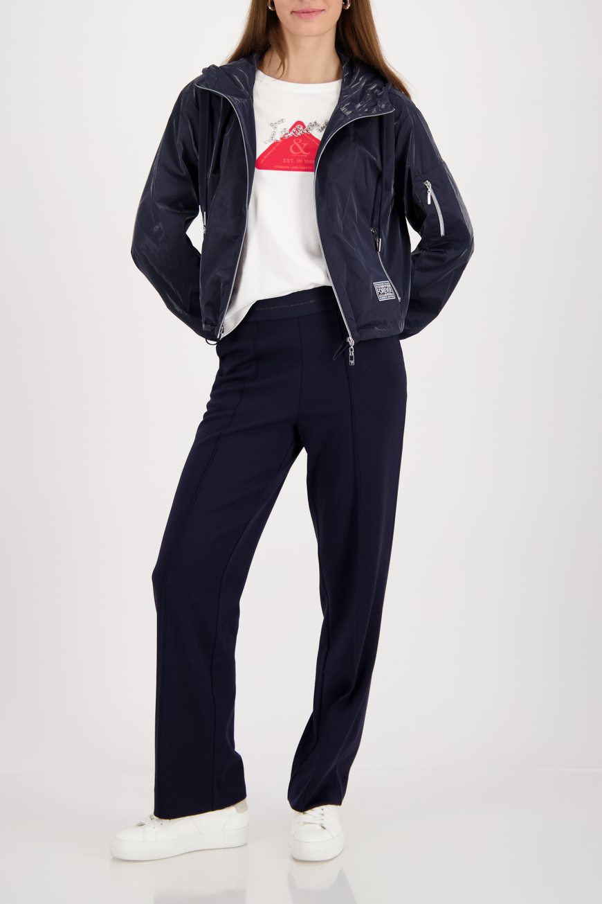 Monari sötétkék gumis derekú nadrág