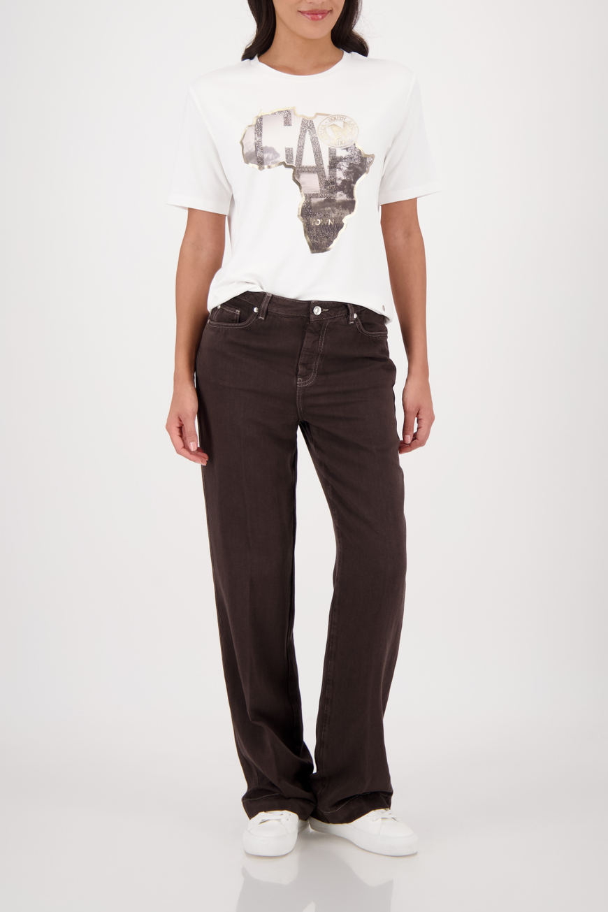 Monari Afrika mintás rövidujjú felső - Image 3