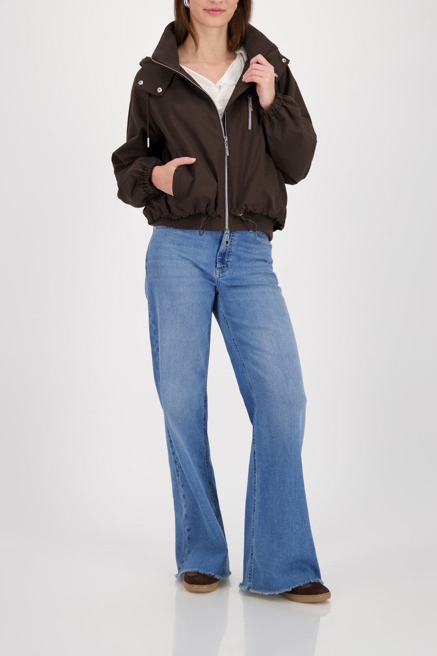 Monari rövid kapucnis kabát csokibarna - Image 6