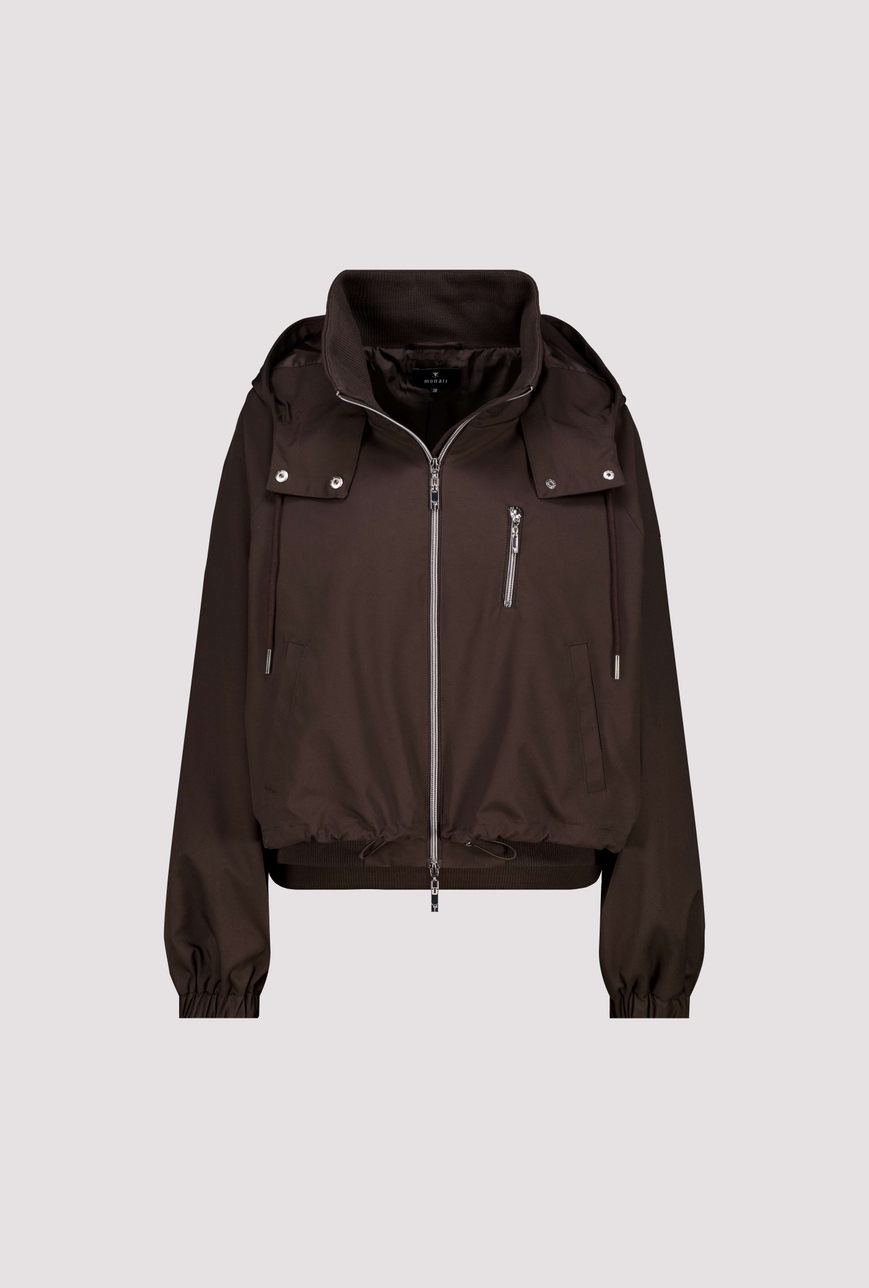 Monari rövid kapucnis kabát csokibarna - Image 10