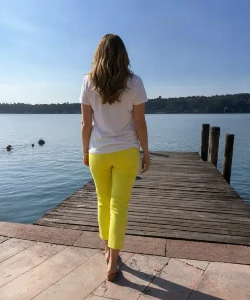 A Navigazione bengalin Capri nadrág sárga alternatív nézete