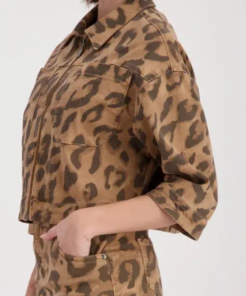 A Monari Leopárdmintás kabát alternatív nézete