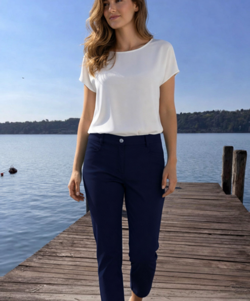 Navigazione 7/8-os rugalmas Emma nadrág