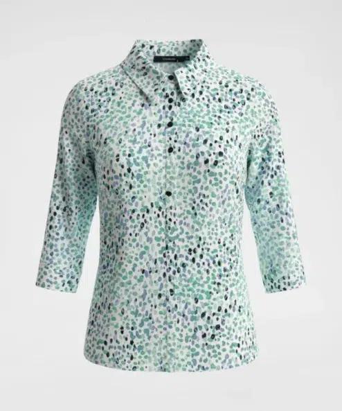 A Navigazione elegáns polóing 3/4 ujjal (türkiz) alternatív nézete