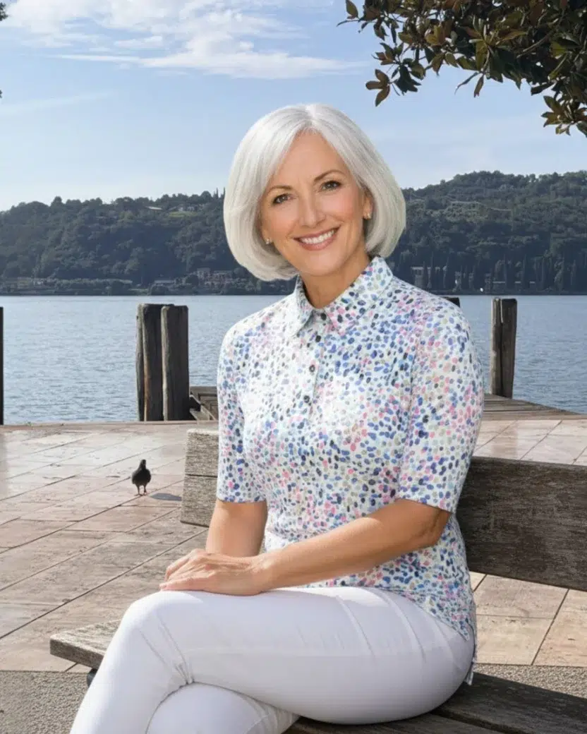 Navigazione hosszított félujjú pólóing