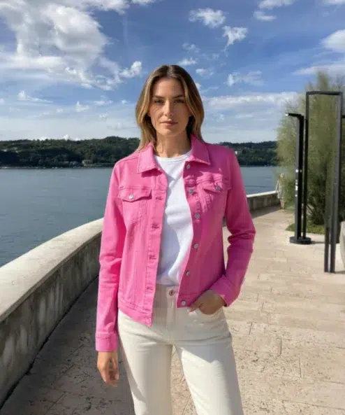 Navigazione farmer kabát pink