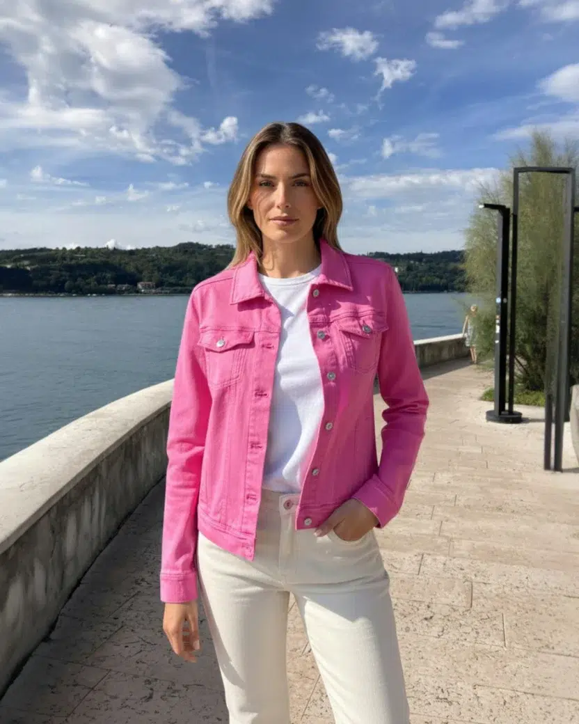 Navigazione farmer kabát pink