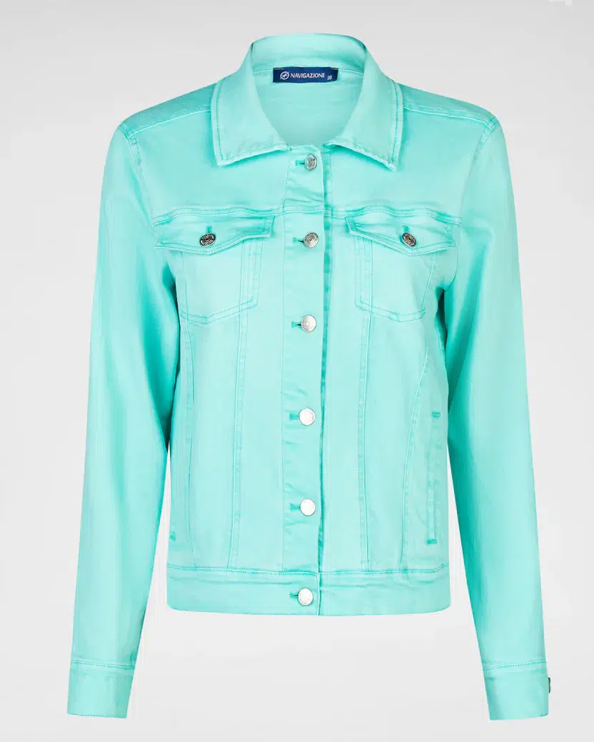 Navigazione farmer kabát türkiz - Image 2