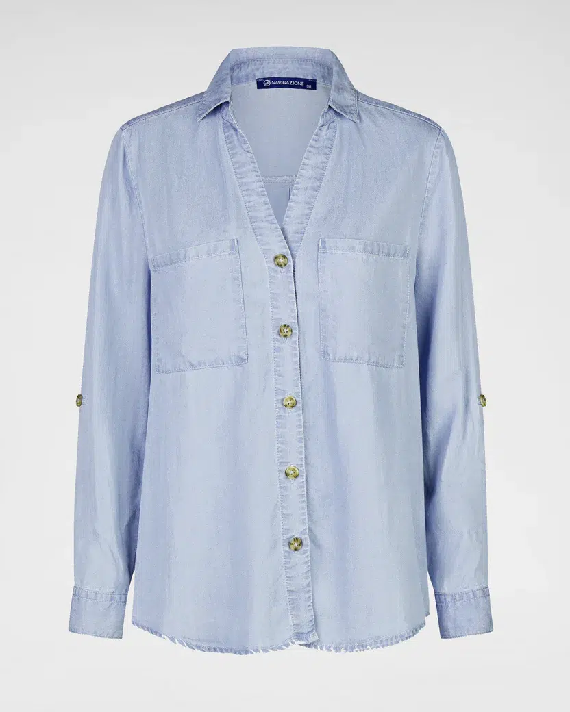 Navigazione felhajtható ujjú ing - Image 3