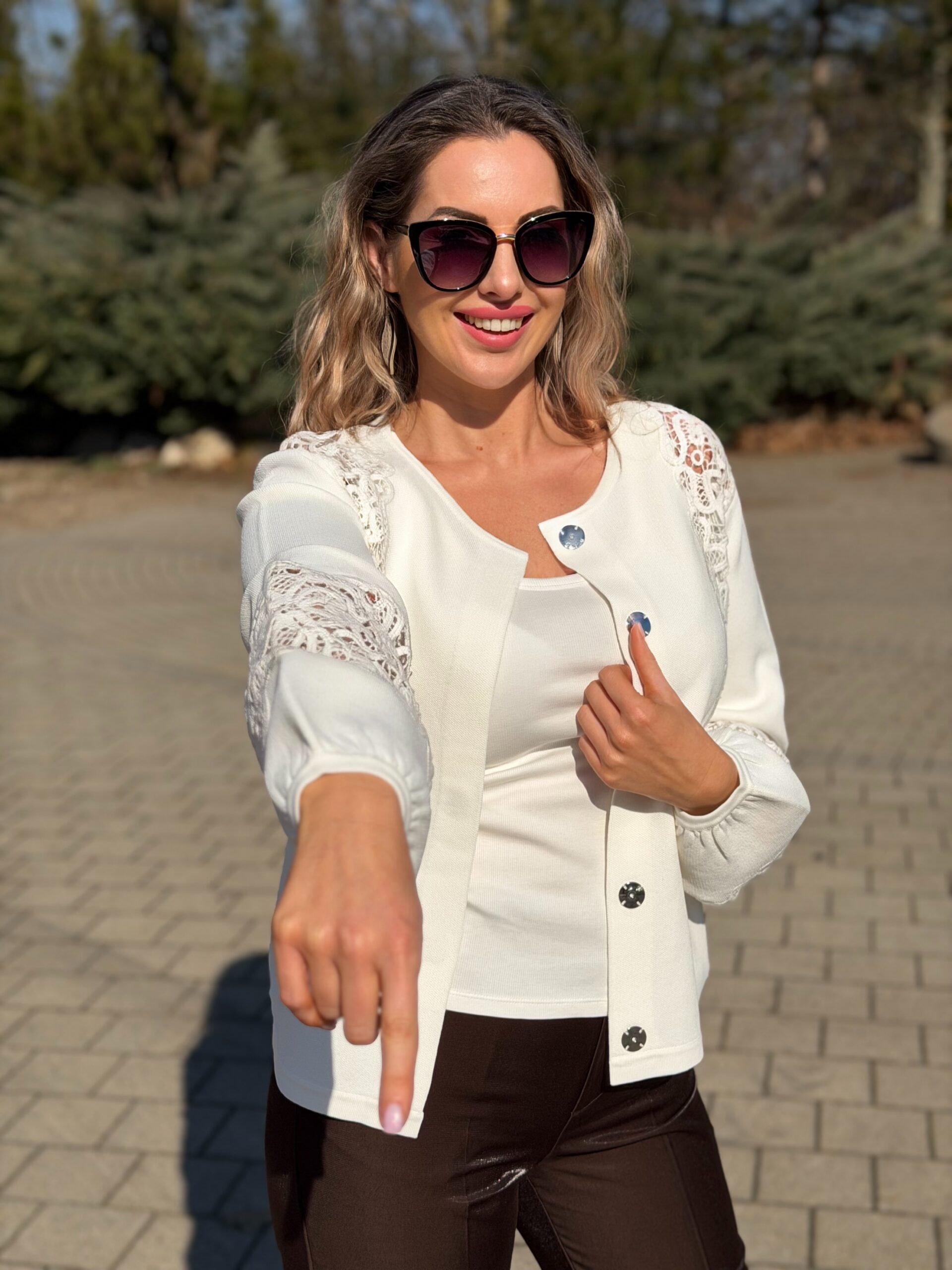 Monari basic top ekrü - Image 4