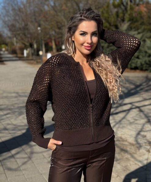 A Monari dekoratív azsúr kardigán alternatív nézete