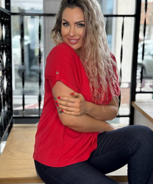 A Navigazione gombos felső piros alternatív nézete