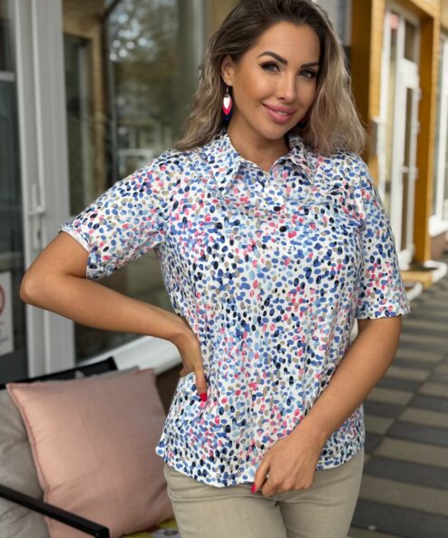 Navigazione hosszított félujjú pólóing