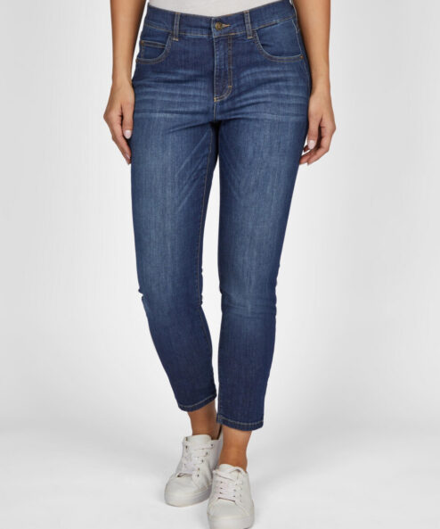 A Rabe Sunny farmernadrág 7/8 koptatott kék alternatív nézete