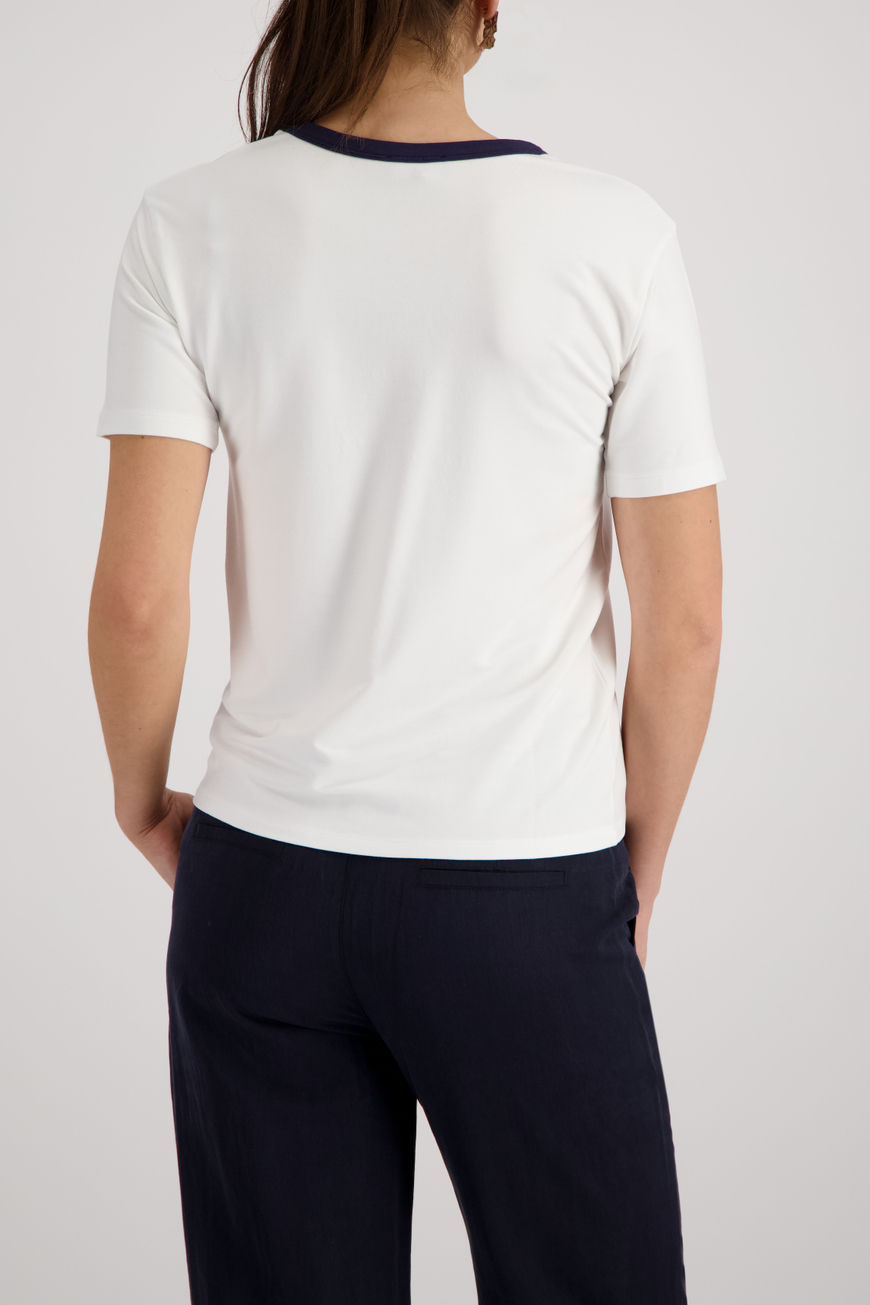 Monari rövidujjú felső kék feliratos - Image 4