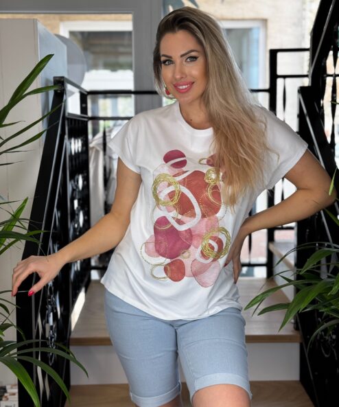 A Navigazione nyomott mintás felső alternatív nézete