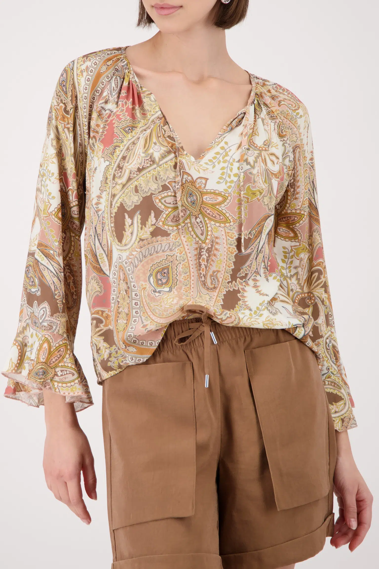 Monari Paisley mintás blúz