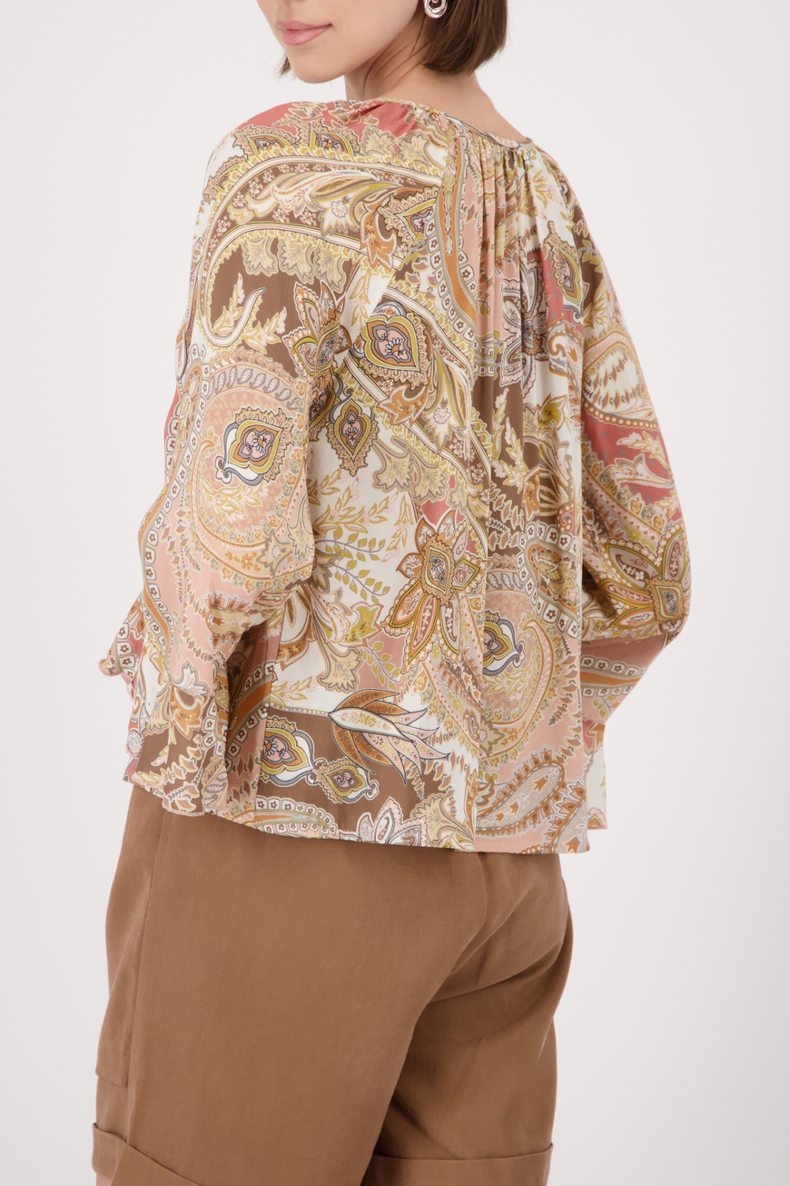 Monari Paisley mintás blúz - Image 6