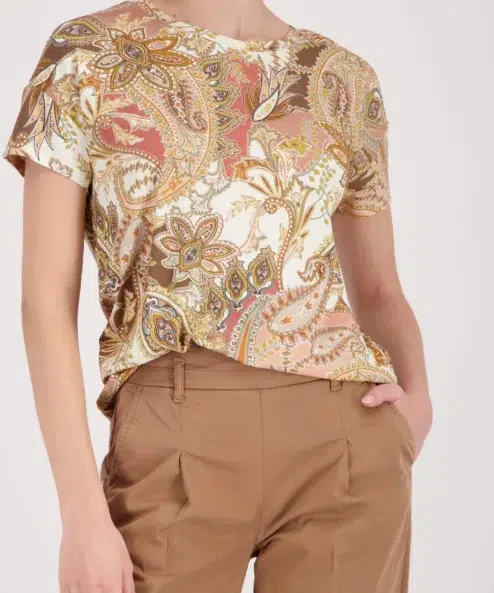 Monari Paisley mintás felső