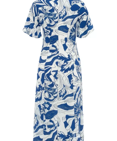 Alternative view of Dolcezza Midi ruha X „Blue Lotus"