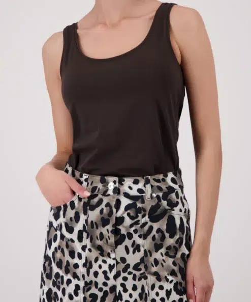 Monari basic top barna