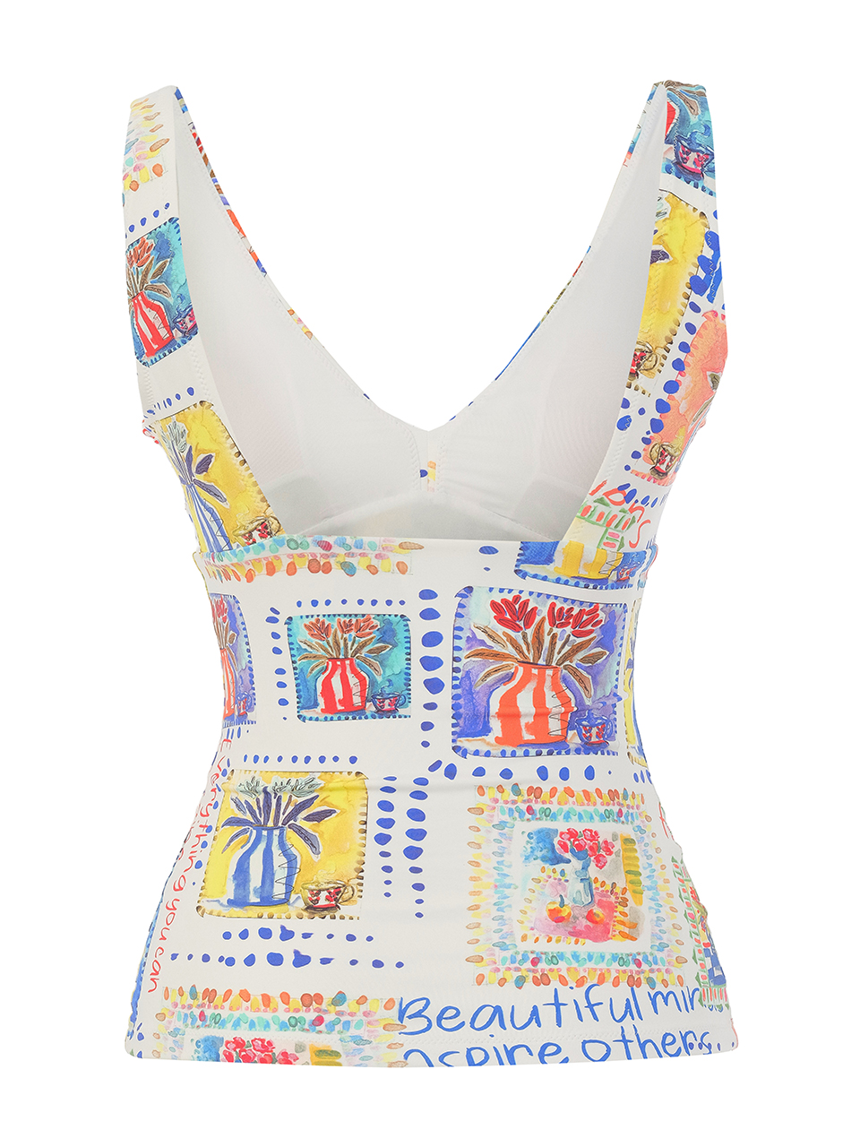 Dolcezza “Kézzel készített kertem” Tankini Felső - Image 3