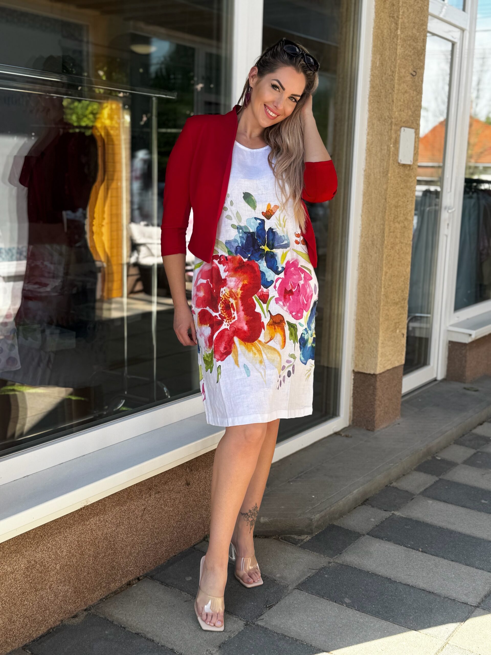 Dolcezza "Tavaszi Öröm" Ujjatlan Ruha - Image 3