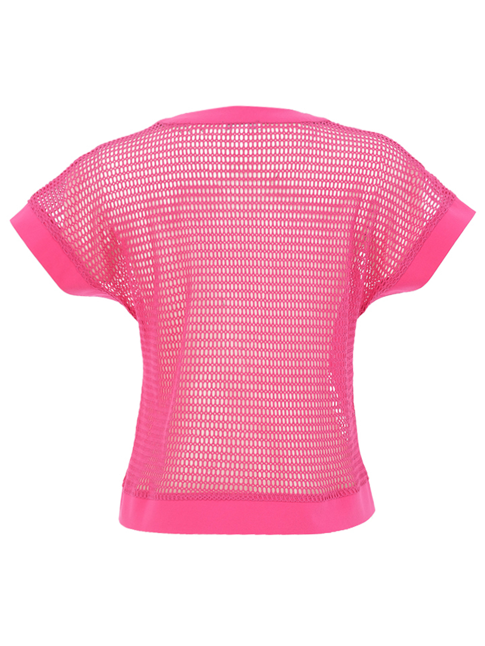 Dolcezza pamut hálós pink rövid ujjú kabát - Image 4