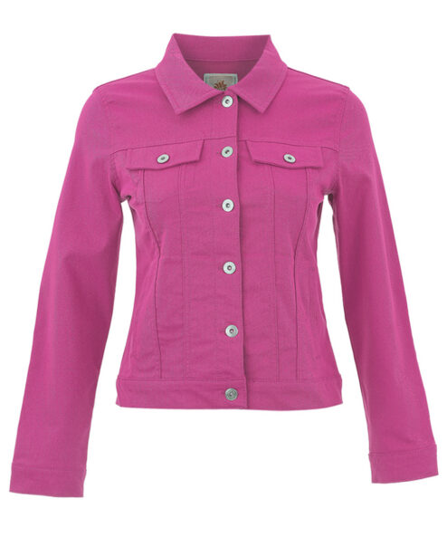Dolcezza Jeans kabát pink