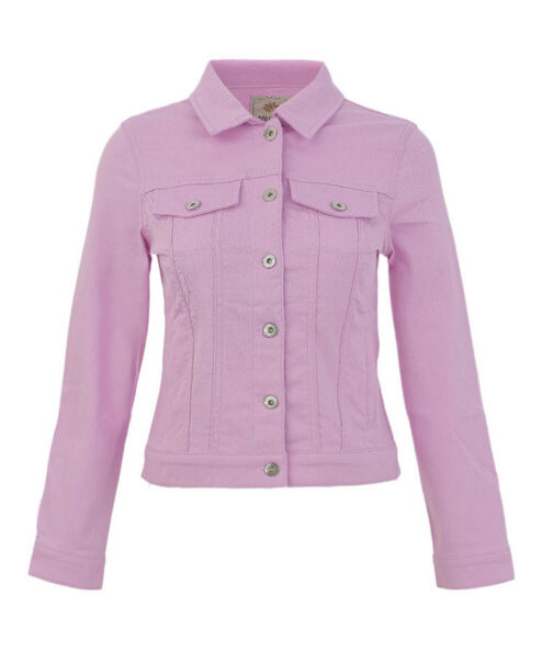Dolcezza Jeans kabát lila