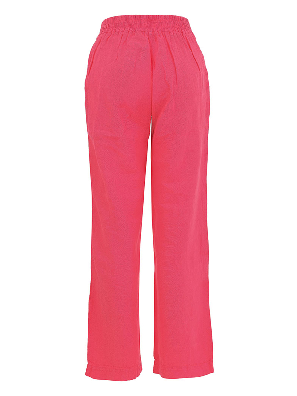Dolcezza len bőszárú nadrág pink - Image 4