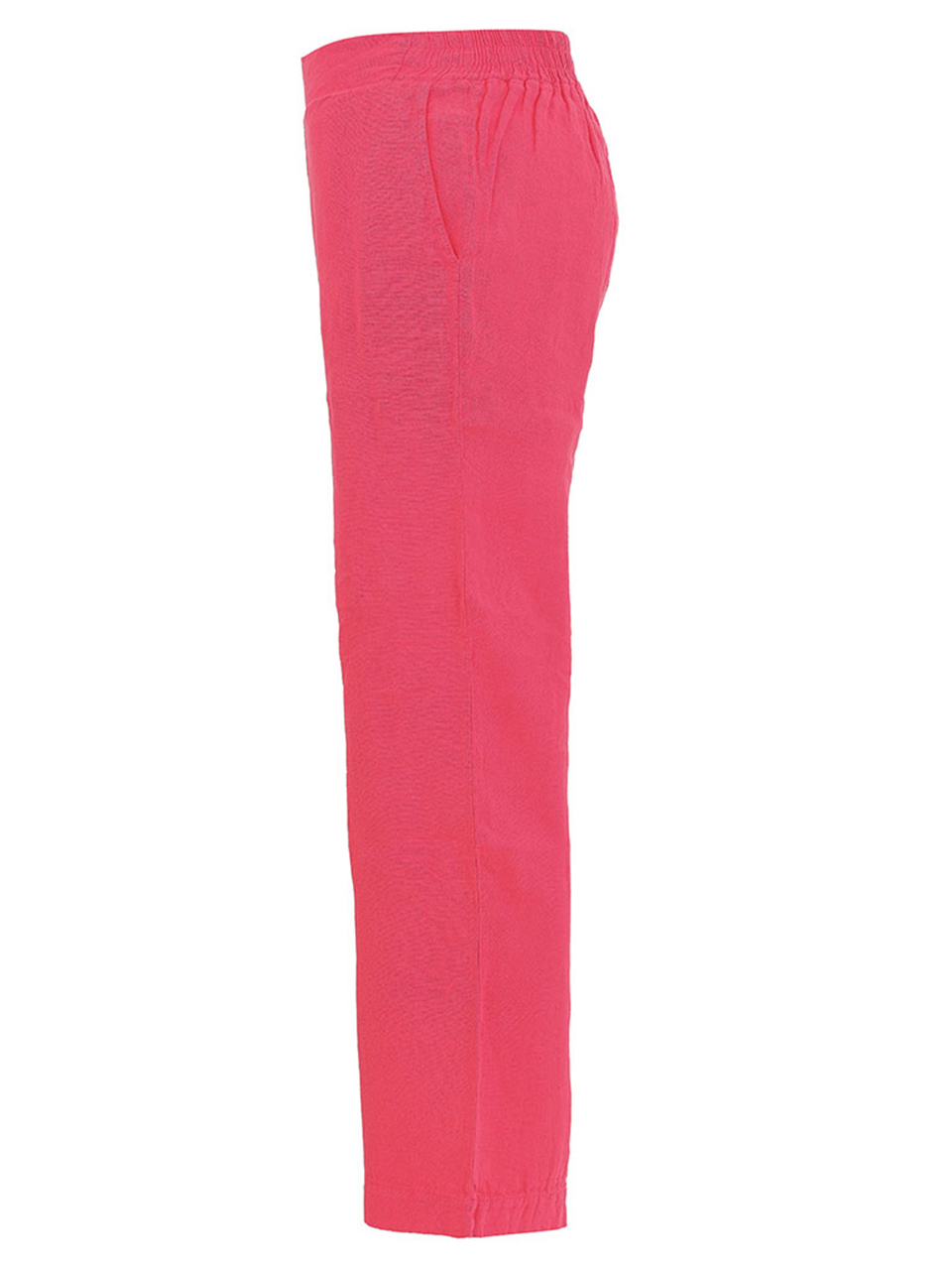 Dolcezza len bőszárú nadrág pink - Image 3