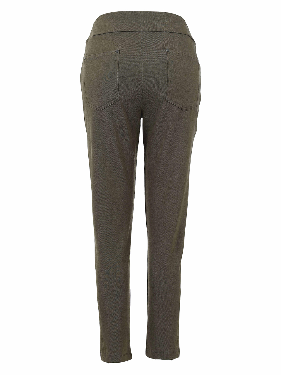 Dolcezza Dolcezza karcsúsított, egyenes szárú nadrág khaki - Image 3