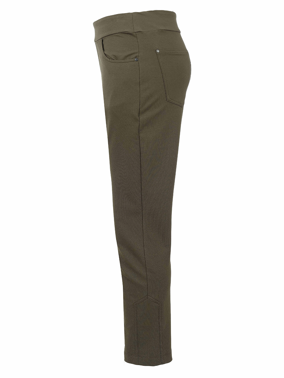Dolcezza Dolcezza karcsúsított, egyenes szárú nadrág khaki - Image 2