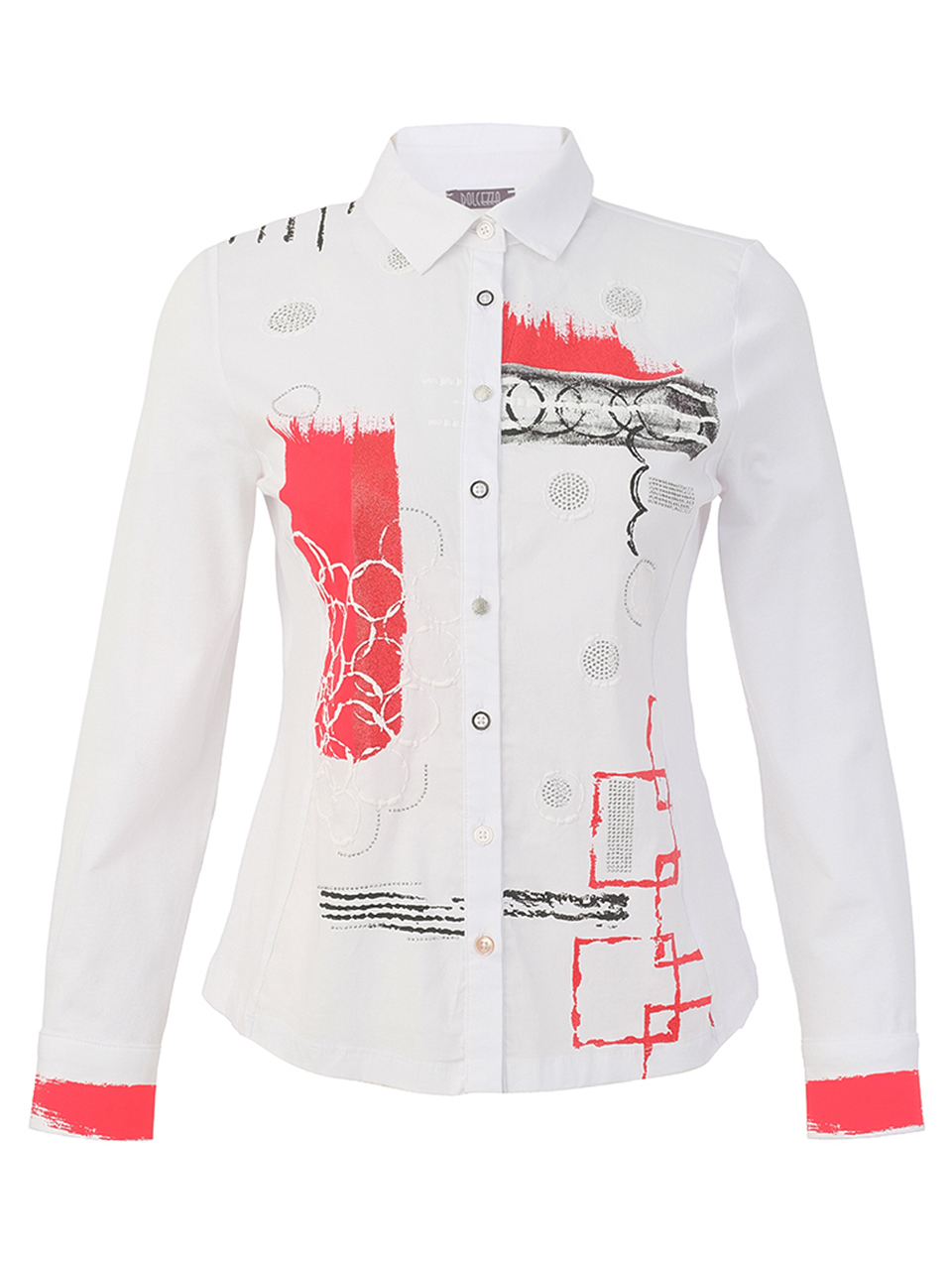 Dolcezza „Geo Stripes” blúz - Image 3