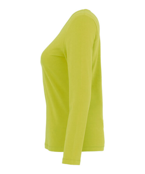 Dolcezza lime kerek nyakú hosszú ujjú felső - Image 2