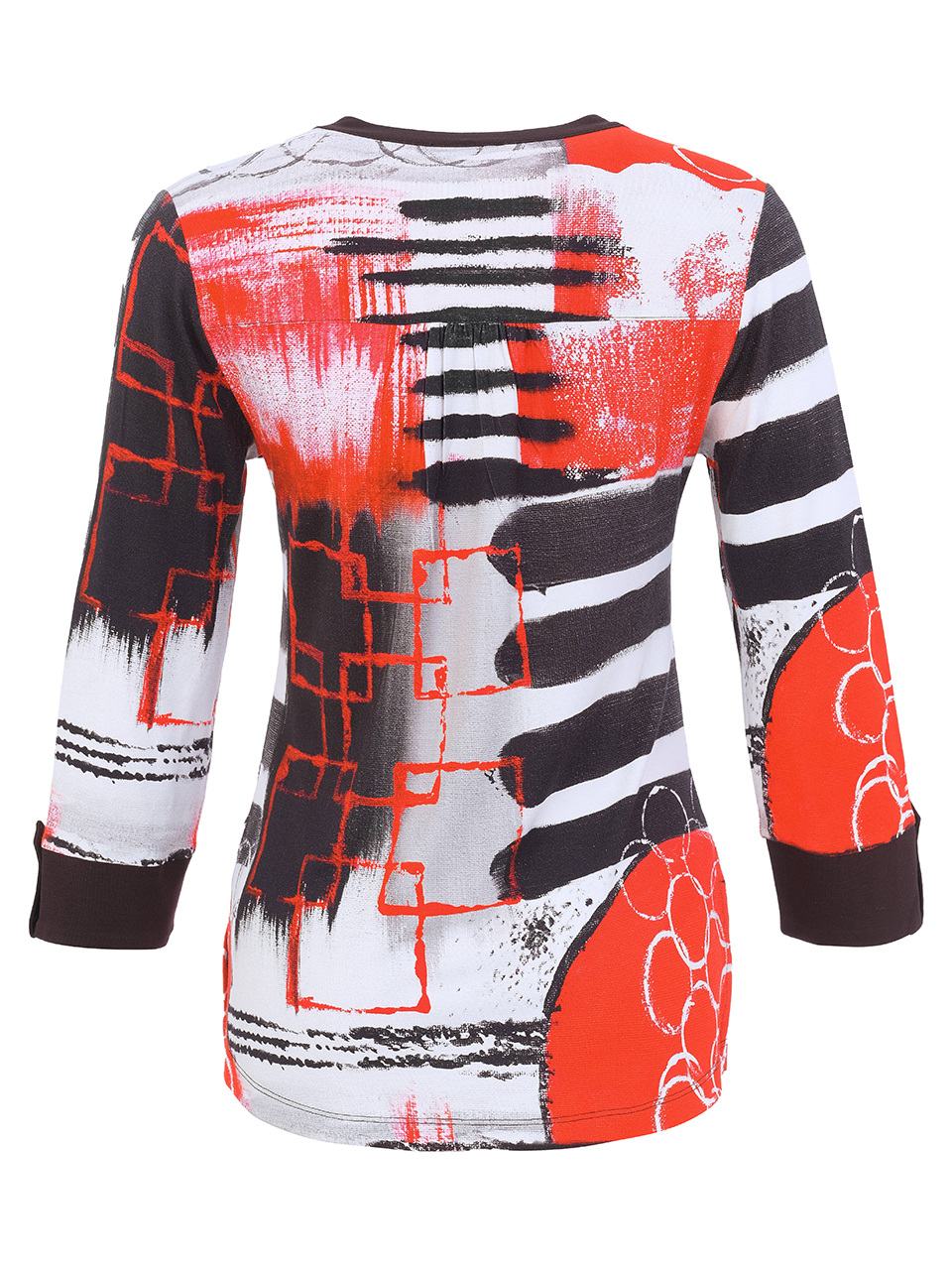 Dolcezza „Geo Stripes” V kivágott felső - Image 6