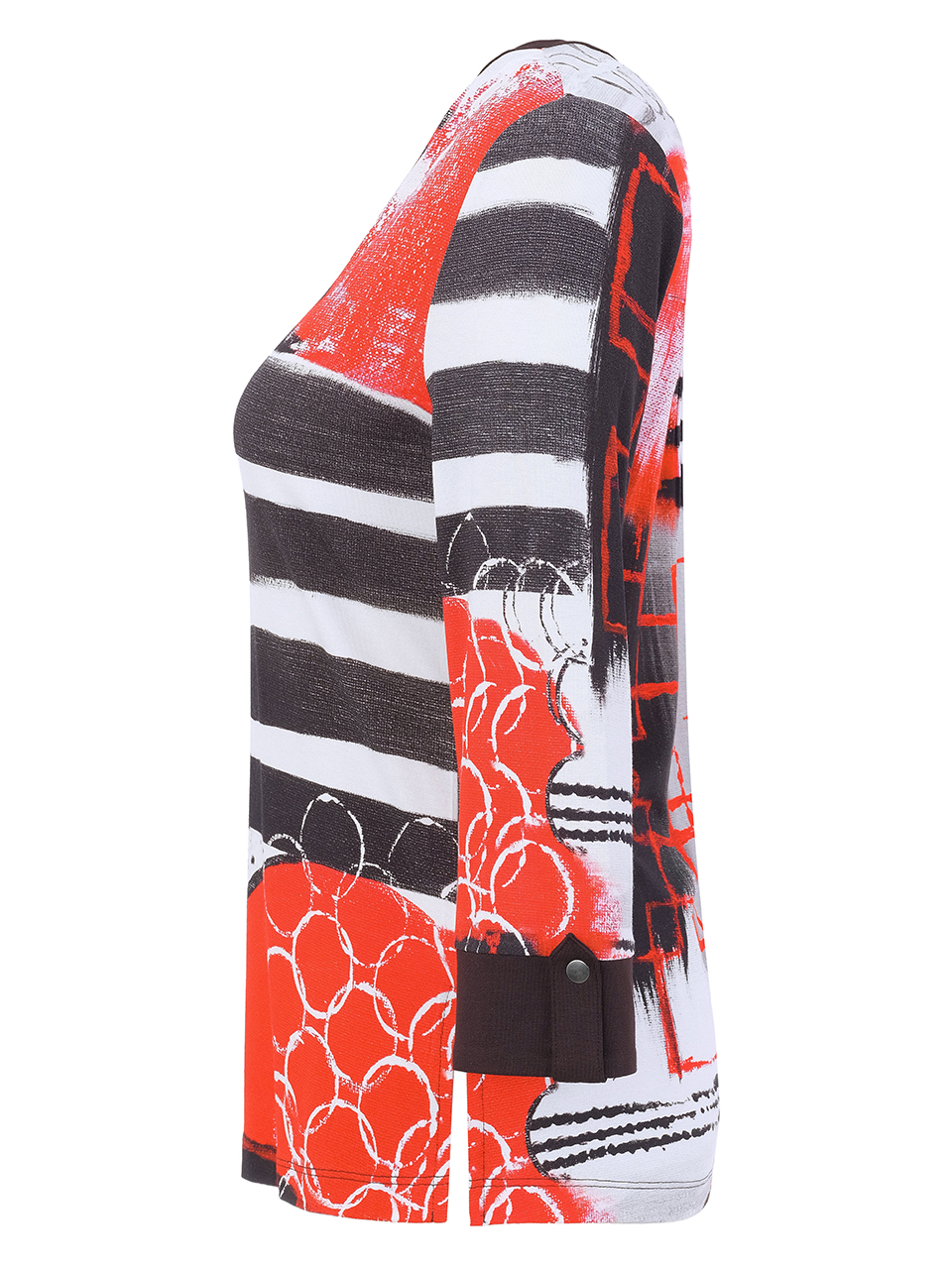Dolcezza „Geo Stripes” V kivágott felső - Image 5
