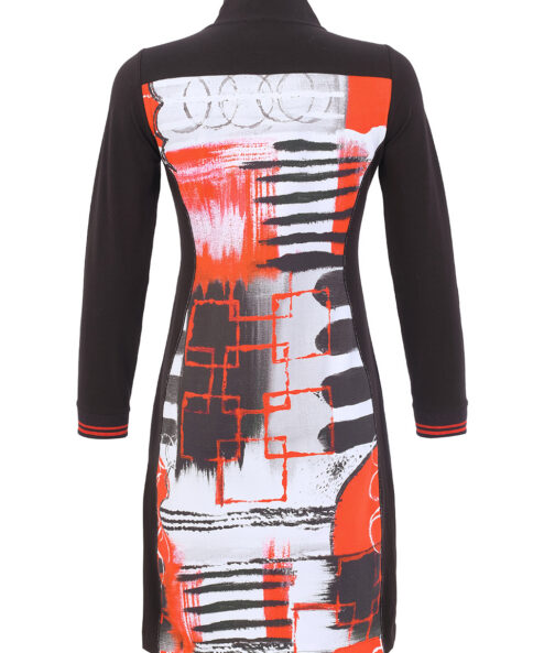 Dolcezza „Geo Stripes” zipzáras ruha - Image 5